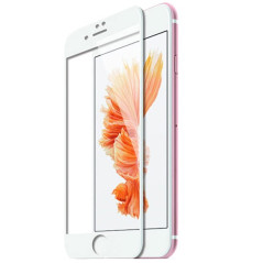 Película iPhone 7 / 8 / SE 2 Vidro Temperado Full Cover 3D Branco