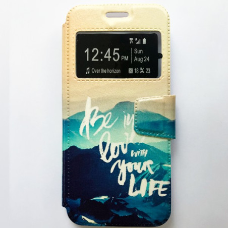 Capa Flip Janela Life Galaxy S8
