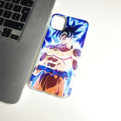 Capa Gel Dragon Ball Super - Goku (Ultra Instinto) Apple iPhone 11 Pro Max
