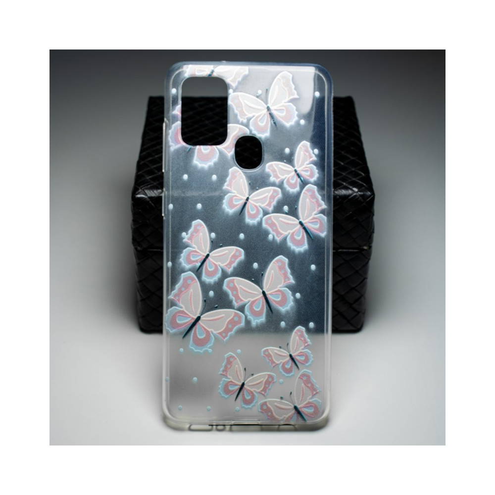Capa Gel Borboletas Samsung Galaxy A21s