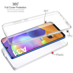 Capa Gel 2 Lados Rígida Samsung Galaxy A31