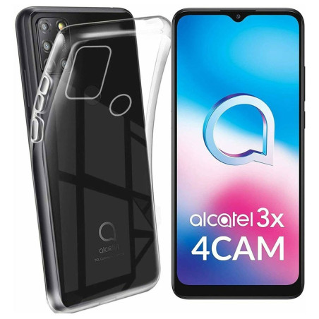 Capa Gel Ultra Fina Alcatel 3X 2020