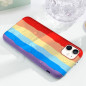 Capa Silicone Rainbow iPhone 12 Pro