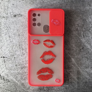 Capa Câmara Slide Lábios - Samsung Galaxy A21s