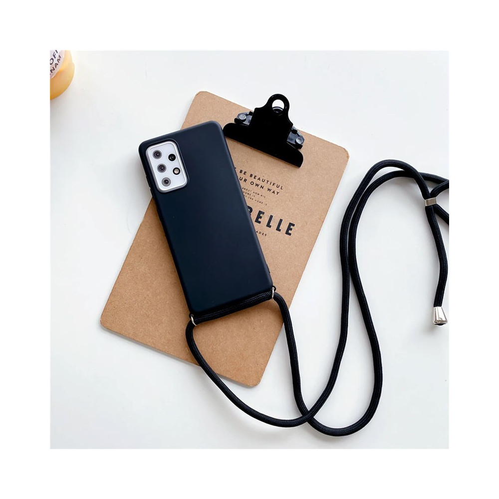 Capa Samsung Galaxy A72 5G - Soft Silky Corded Preto Capa Samsung Galaxy A72 5G - Soft Silky Corded Preto