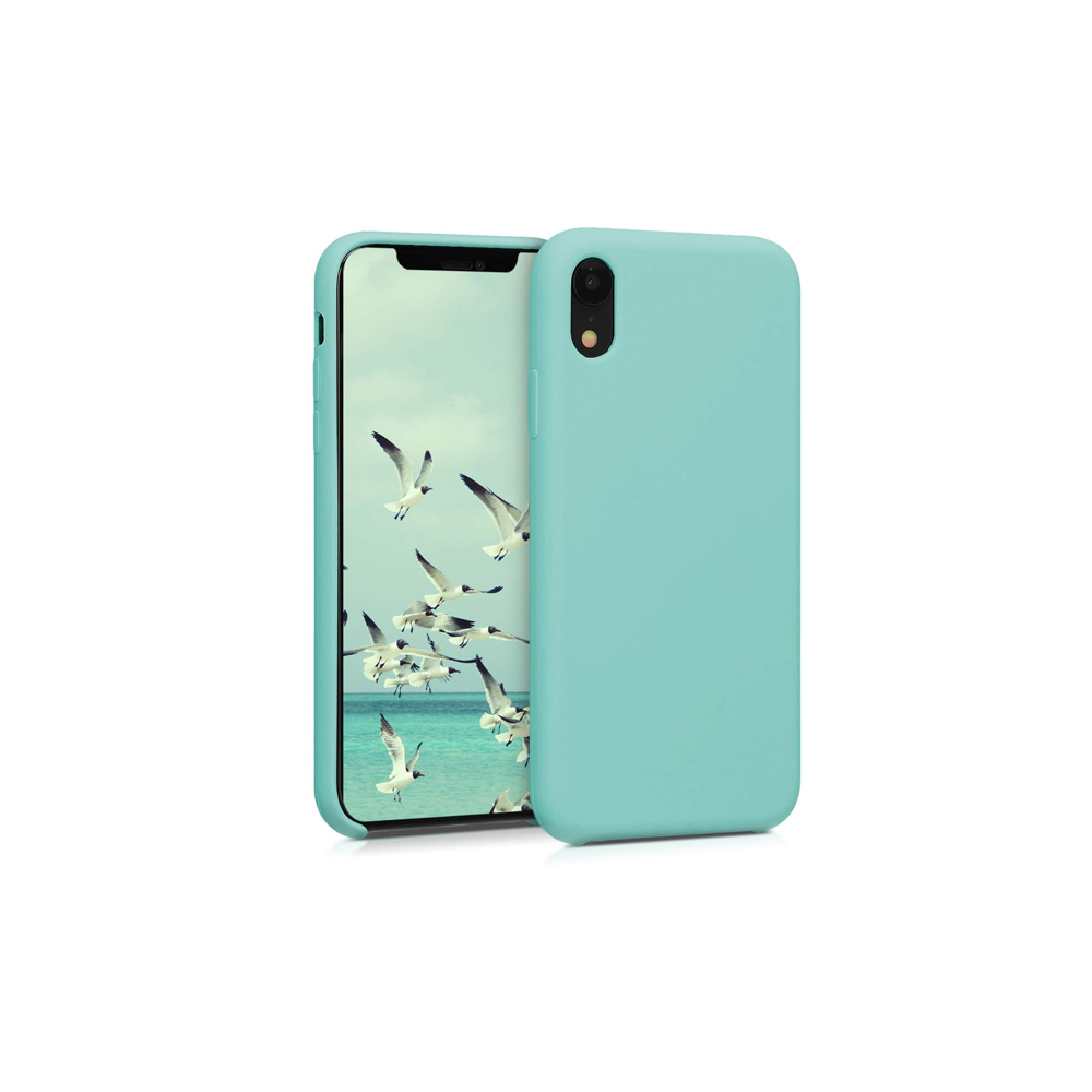 Capa Apple iPhone XR - Soft Silky Verde Marinha Capa Apple iPhone XR - Soft Silky Verde Marinha