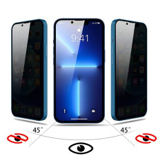 Película Vidro Temperado iPhone 12 - Full Cover 3D Privacidade
