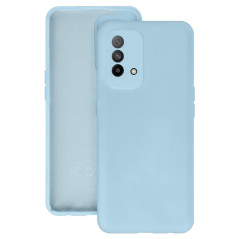 Capa OPPO A74 4G - Soft Silky Azul Claro