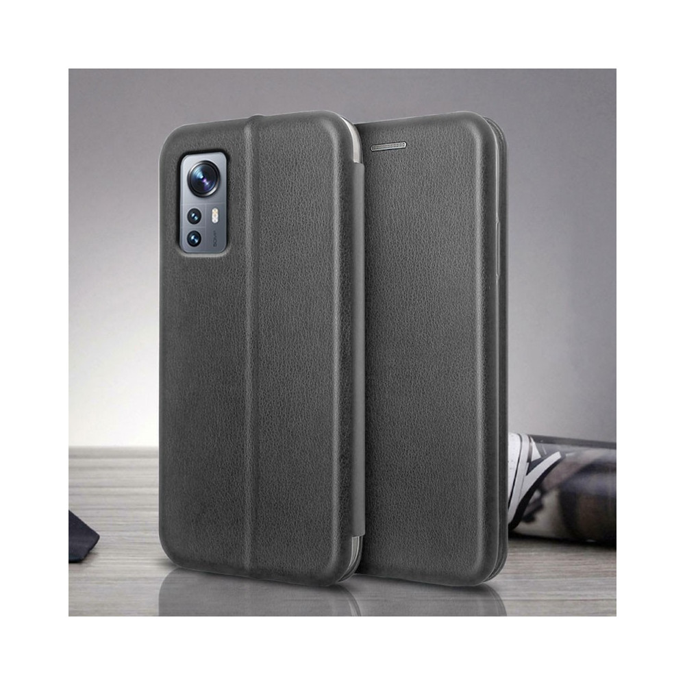 Capa Xiaomi 12X 5G - Flip Elegance Cinzento