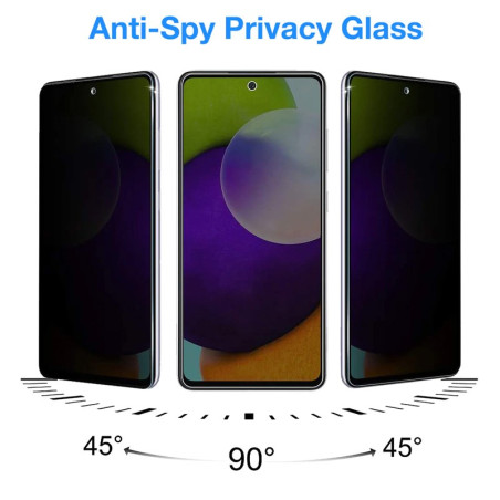 Película Samsung A52 5G - Vidro Temperado Privacidade Full Cover 3D