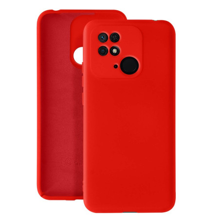 Capa Xiaomi Redmi 10C - Soft Silky Vermelho