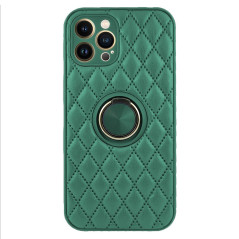 Capa iPhone 13 Pro Max - Hybrid Fluffy Ring Verde
