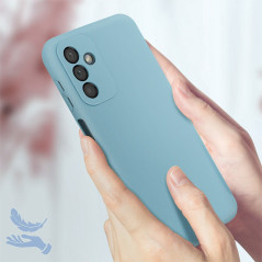 Capa Samsung Galaxy M13 - Soft Silky Azul