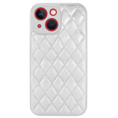 Capa iPhone 14 - Fluffy Diamond Branco