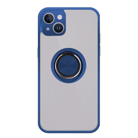 Capa iPhone 14 Plus - Hybrid Rubber Ring Azul