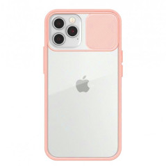 Capa Apple iPhone 12 - Câmara Slide Rosa