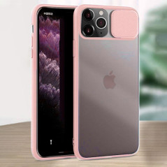 Capa Apple iPhone 12 Pro - Câmara Slide Rosa