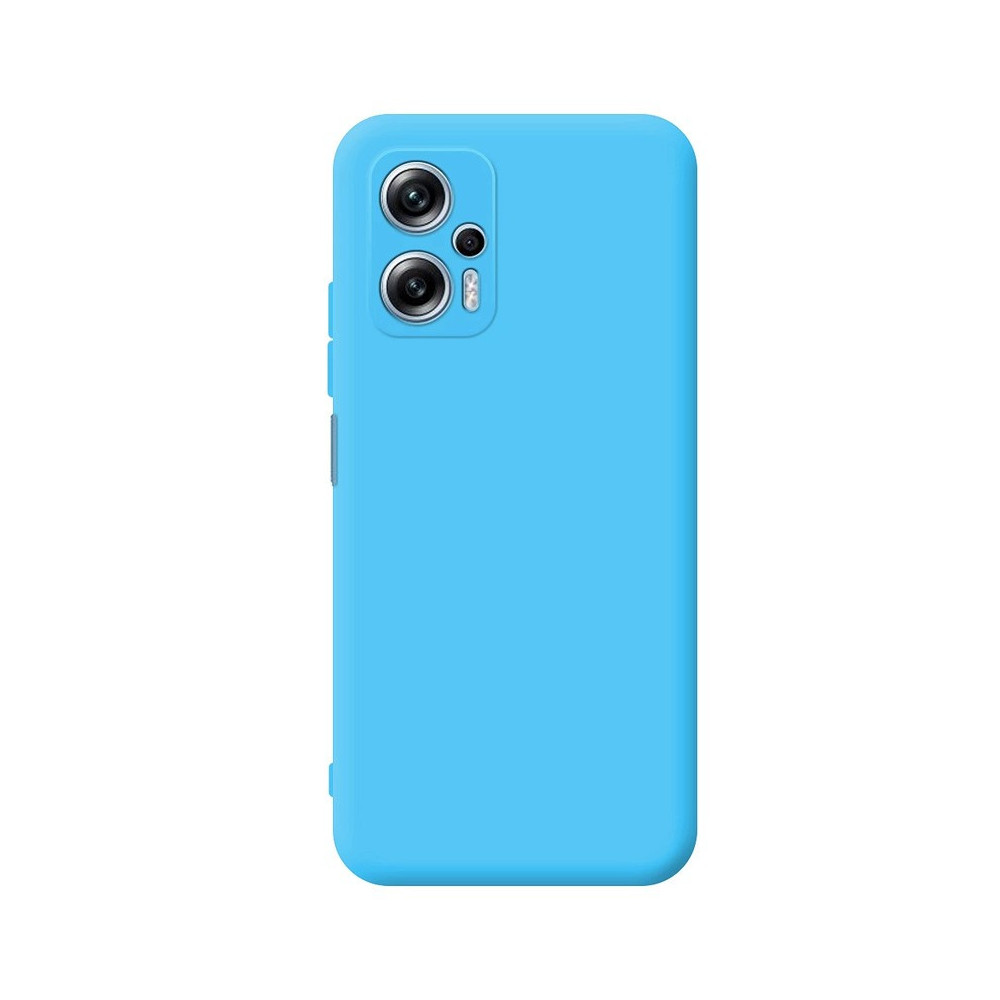Capa Xiaomi Poco X4 GT - Soft Silky Azul Capa Xiaomi Poco X4 GT - Soft Silky Azul