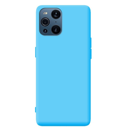 Capa OPPO Find X5 5G - Soft Silky Azul