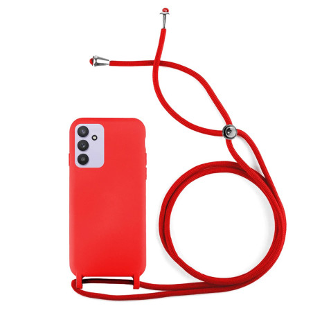 Capa Samsung M13 - Silky Cordão Vermelho