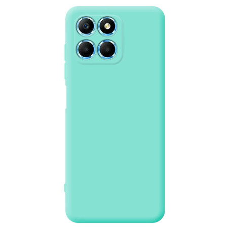 Capa Huawei Honor X8 5G - Soft Silky Verde Água