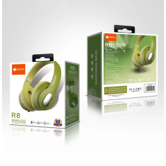 Auscultadores Deepbass R8 Wireless - Verde