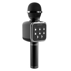 Microfone Bluetooth c/ Coluna v2 - Preto