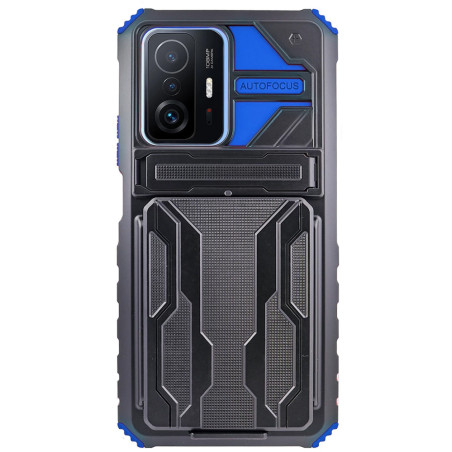 Capa Xiaomi 11T / Pro - Hybrid Armor Card Azul