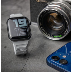 Bracelete Apple Watch 49 / 45 / 44 / 42mm - Desportiva Azul
