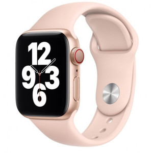 Bracelete Apple Watch 49 / 45 / 44 / 42mm - Silicone Rosa