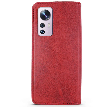Capa Xiaomi 12 Lite 5G Flip Leather Vermelho