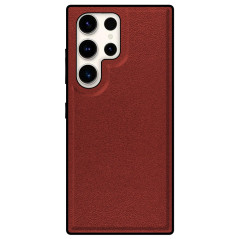 Capa Samsung S23 Ultra Couro Magnético Vermelho