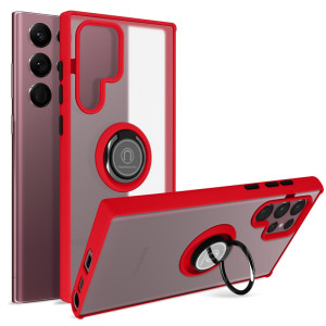 Capa Samsung S23 Ultra Hybrid Ring Vermelho