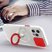 Capa Telemóvel Transparente Anel Proteção Câmara