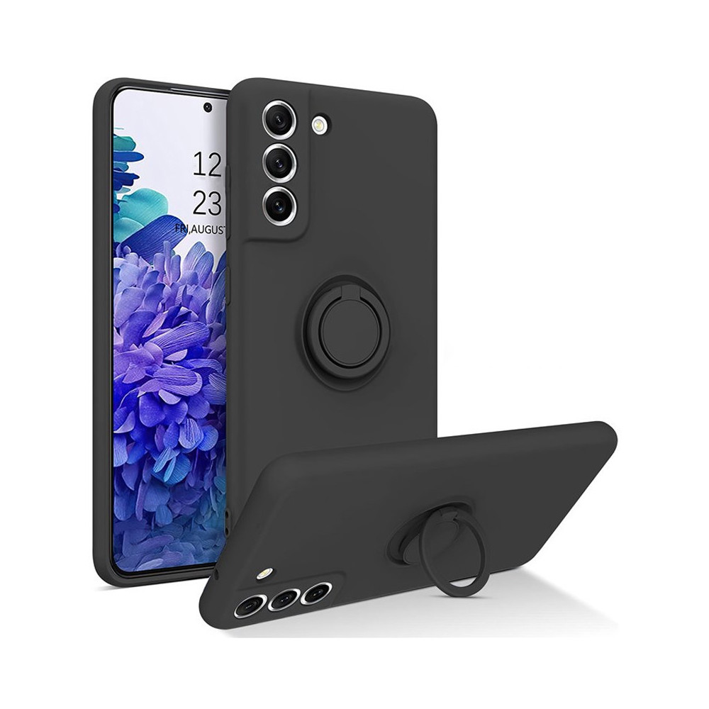 Capa Samsung Galaxy S23 5G Soft Silky Anel Preto
