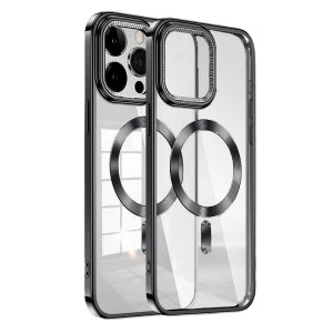 Capa iPhone 14 Pro Max Silicone MagSafe Preto