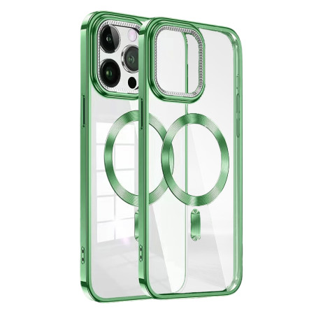 Capa iPhone 14 Pro Max Silicone MagSafe Verde