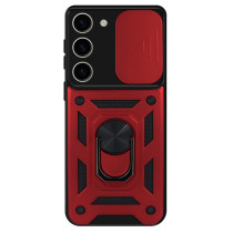 Capa Samsung S23+ Câmara Armor Anel Vermelho