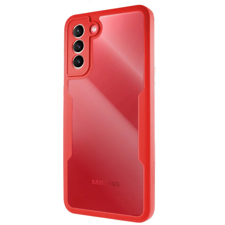 Capa Samsung S21+ 5G 360 Dupla Face Vermelho