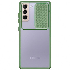 Capa Samsung S21 5G Câmara Slide Verde