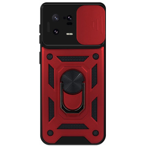 Capa Xiaomi 13 Pro 5G Câmara Armor Anel Vermelho