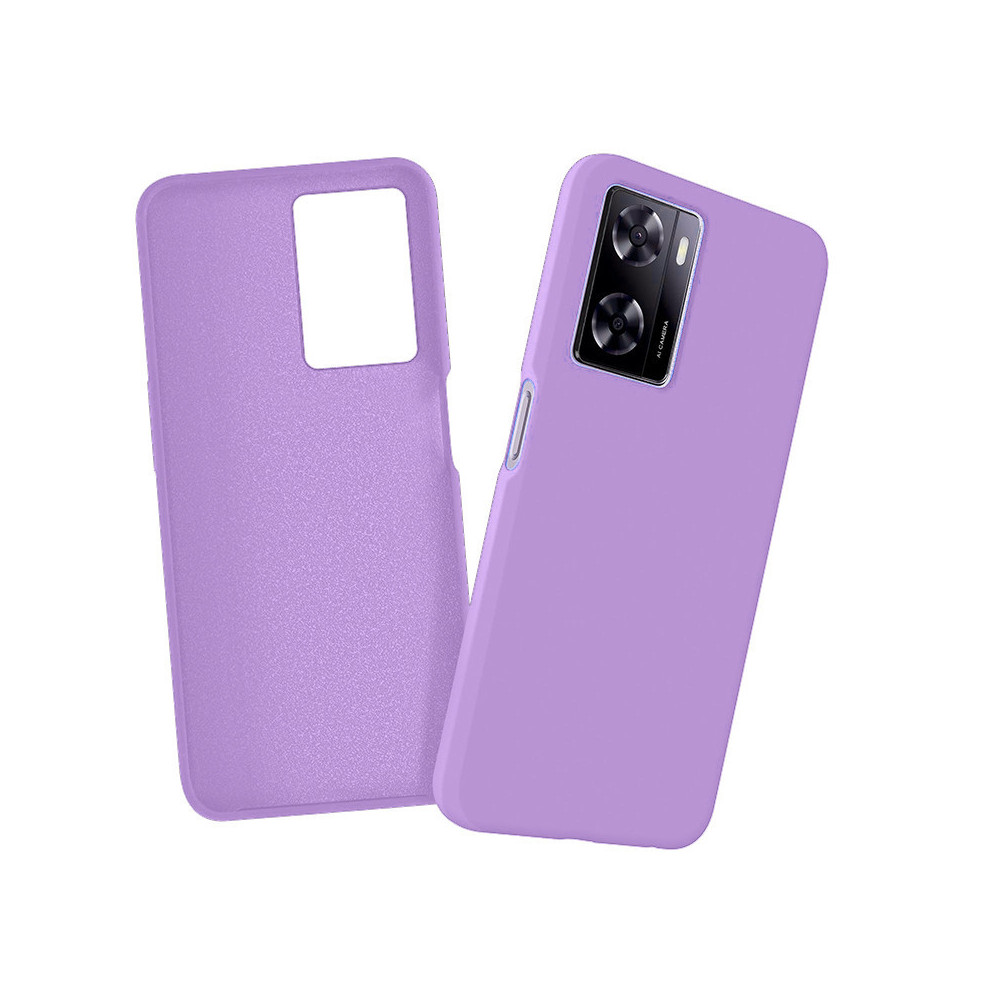 Capa OPPO A57s Soft Silky Lilás Capa OPPO A57s Soft Silky Lilás