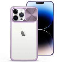 Capa iPhone 14 Pro Max Câmara Slide Lilás