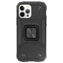Capa iPhone 14 Pro Max Armor Suporte Preto