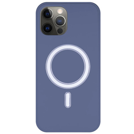 Capa iPhone 14 Pro Max Silky MagSafe Azul