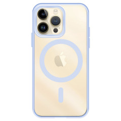 Capa iPhone 14 Pro Frame MagSafe Azul Claro