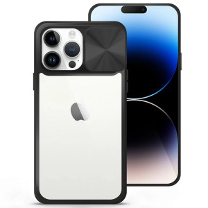 Capa iPhone 14 Pro Câmara Slide Preto