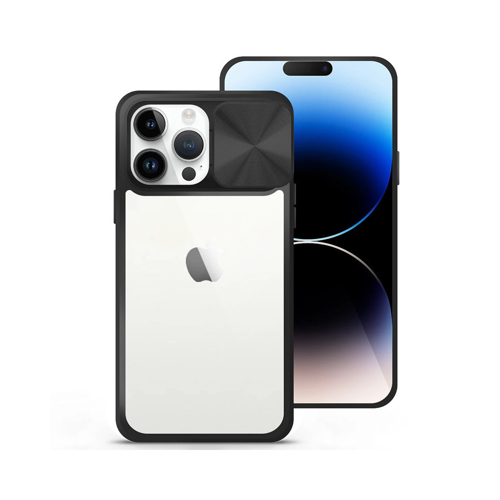 Capa iPhone 14 Pro Câmara Slide Preto