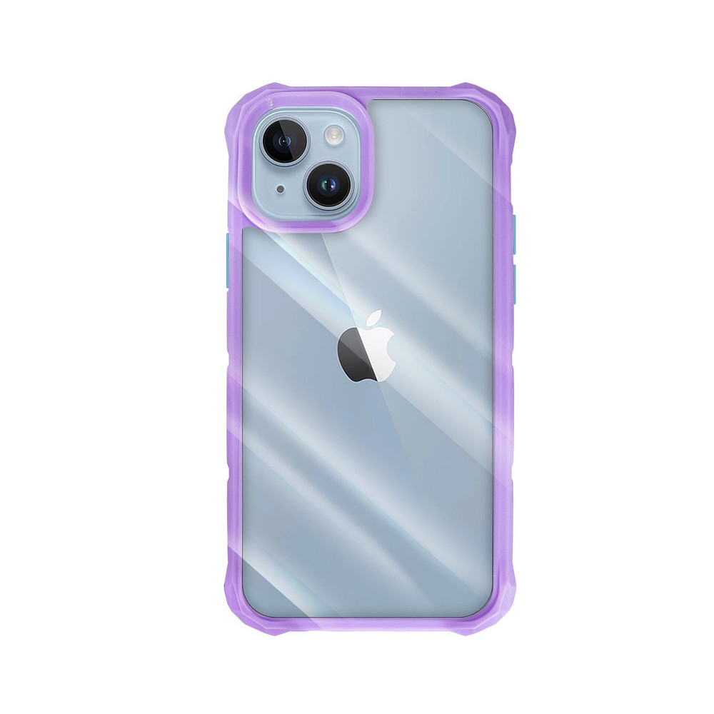 Capa iPhone 14 Plus Efeito Diamantado Lilás
