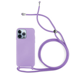 Capa iPhone 11 - Soft Silky Corded Lavanda